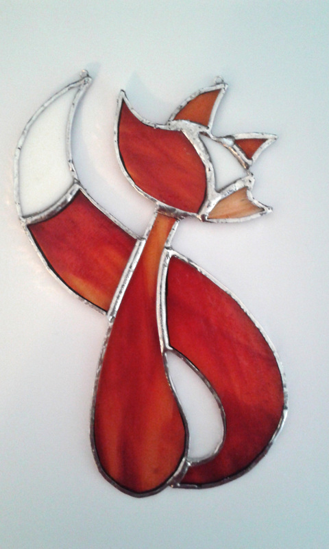 My lovely stained glass fox